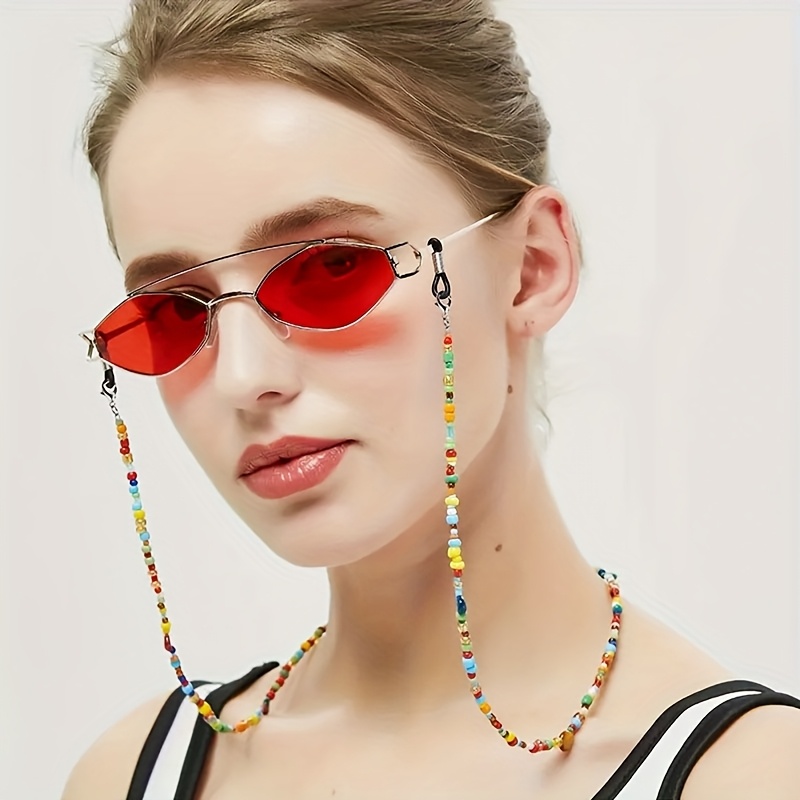 Boho Beaded Glasses Lanyard St - Mask Lanyard Adjustable ulasan dan harga