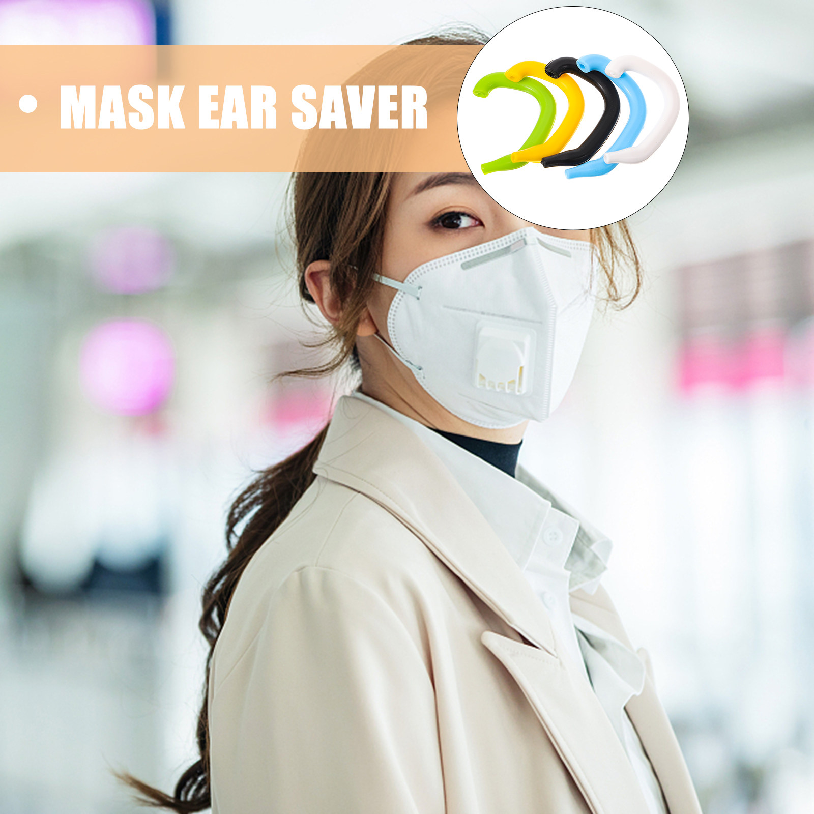 5Pcs Premium Silicone Ear Save - Mask Ear Saver Strap ulasan dan harga