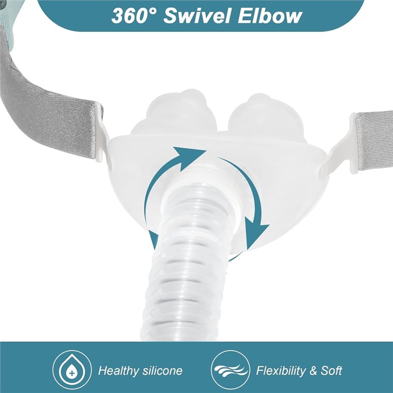 CPAP Mask Tube Included 1 Set  - Silicone Mask Bracket ulasan dan harga