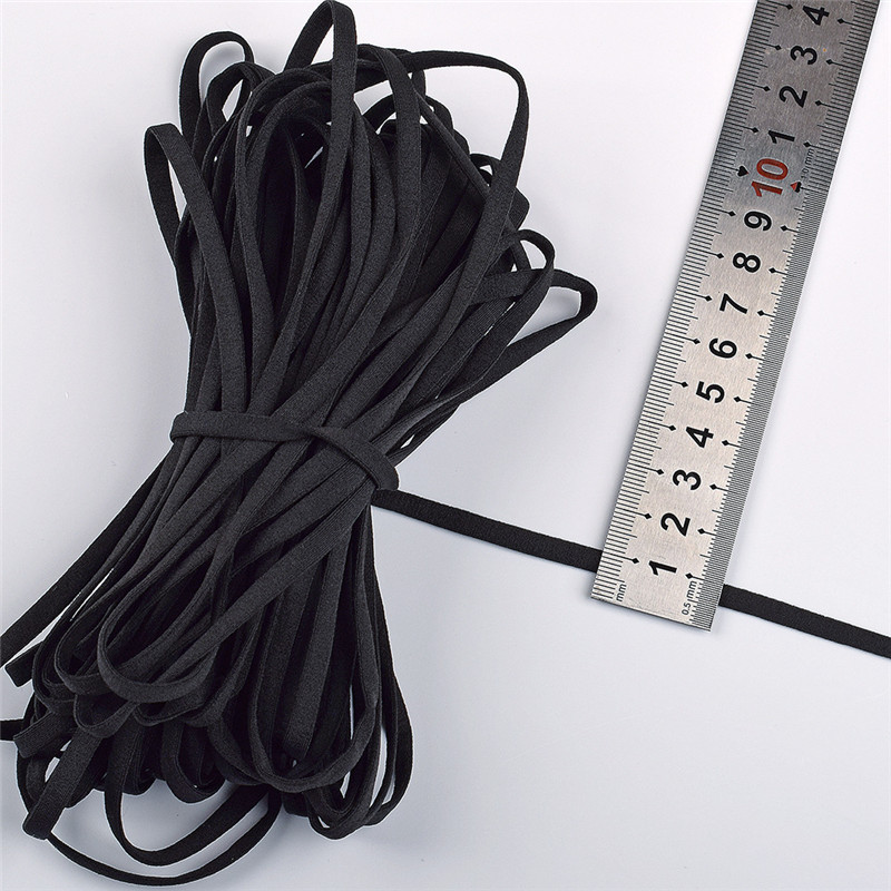 Mask Elastic Rope 3mm Round Wh - Mask Lanyard Adjustable ulasan dan harga