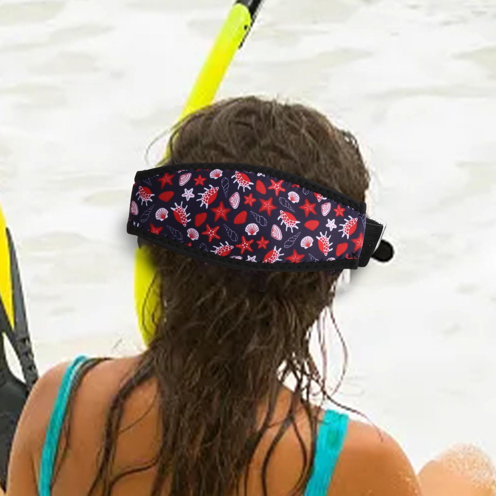 Diving Strap Cover Mask Straps - Mask Lanyard Adjustable ulasan dan harga