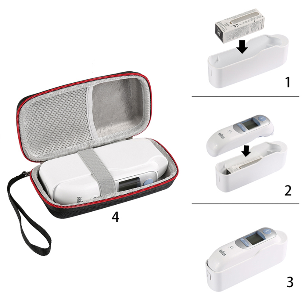 New Hard Portable Thermometer  - Braun Thermometer Thermoscan 7 ulasan dan harga