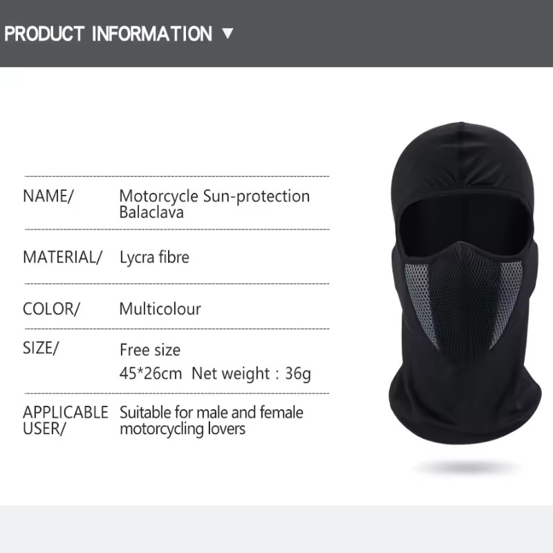 Full Face Mask Cycling Windpro - Sports Mask Breathable ulasan dan harga