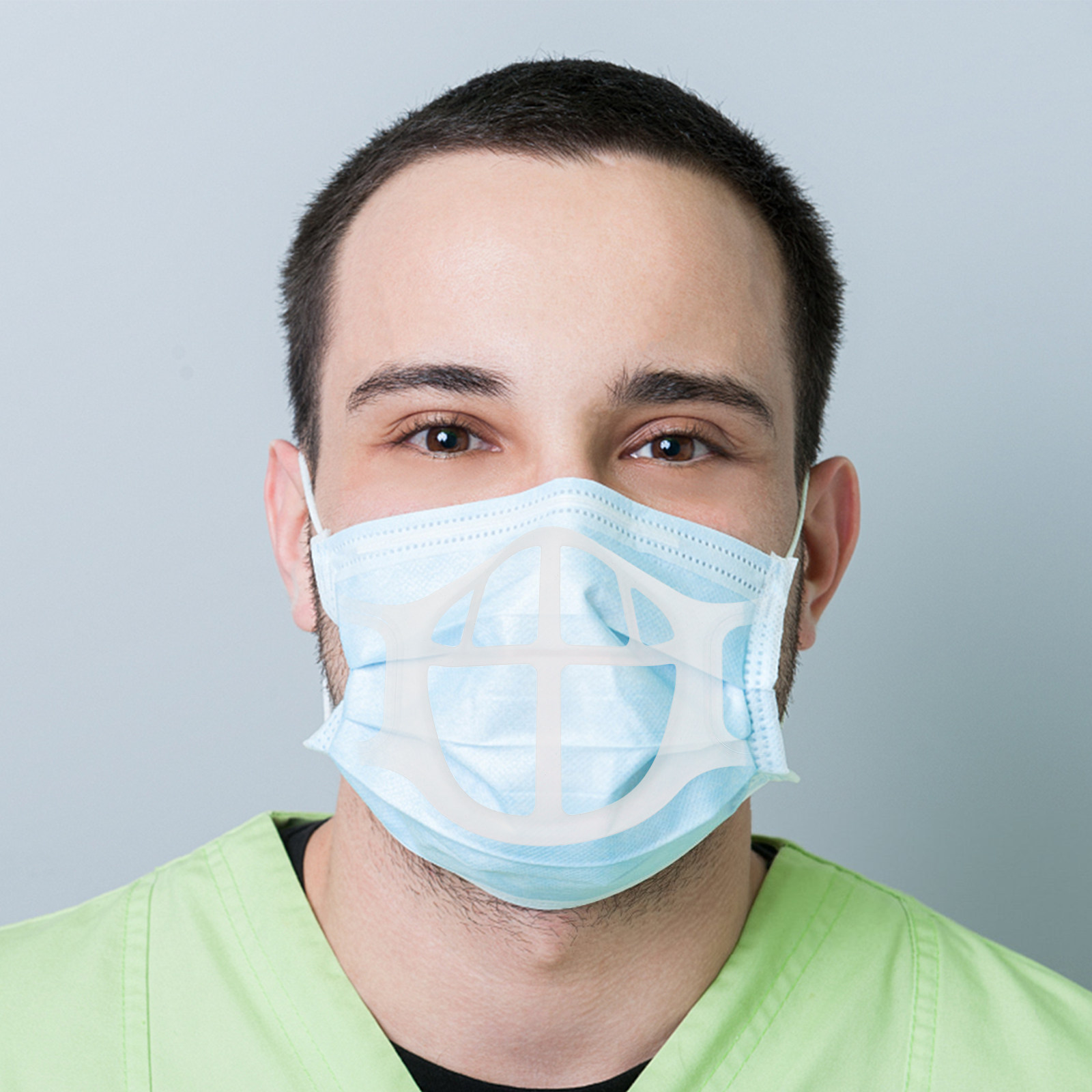 5Pcs Premium Food Grade Silico - Silicone Mask Bracket ulasan dan harga