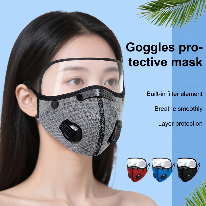 New Cycling Face Mask With Fil - Anti Pollution Mask ulasan dan harga
