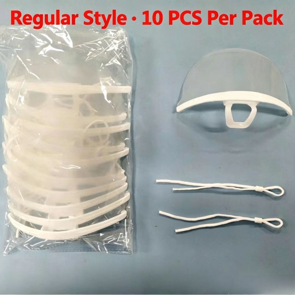 Anti-Fog Clear Catering Mouth  - Mask Lanyard Adjustable ulasan dan harga