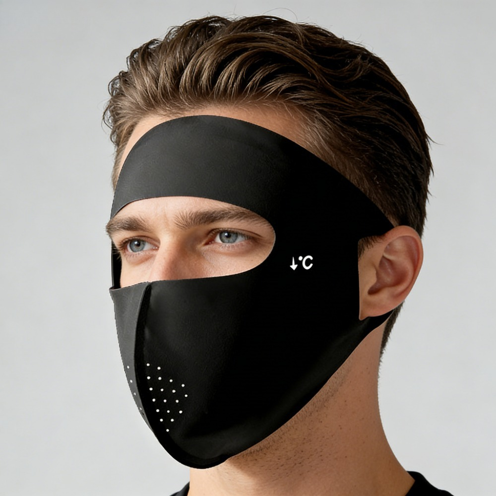 Ice Silk UV Protection Face Co - Sports Mask Breathable ulasan dan harga