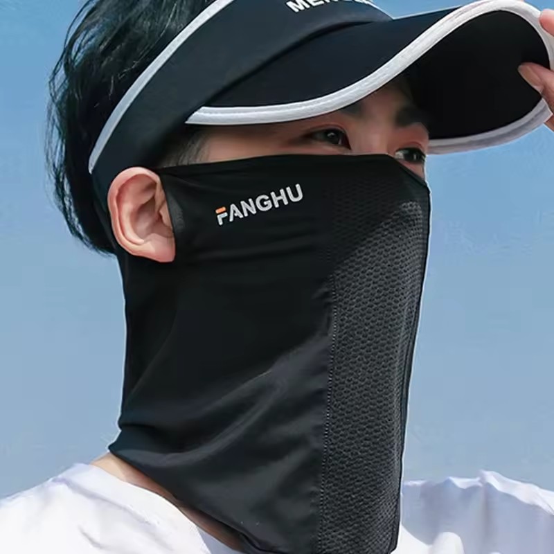 1pcs Sun Protection Mask Mesh  - Sports Mask Breathable ulasan dan harga