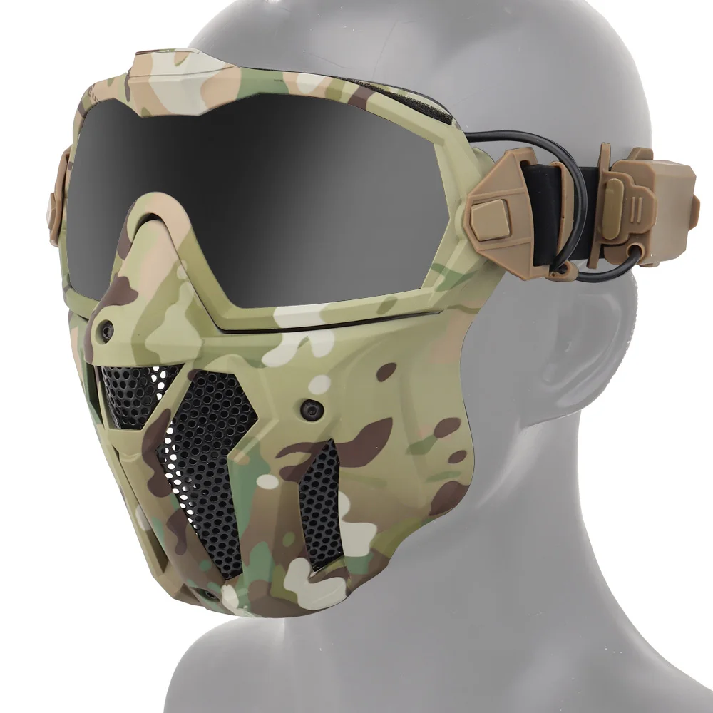 Tactical Airsoft Paintball Fac - Anti Pollution Mask ulasan dan harga