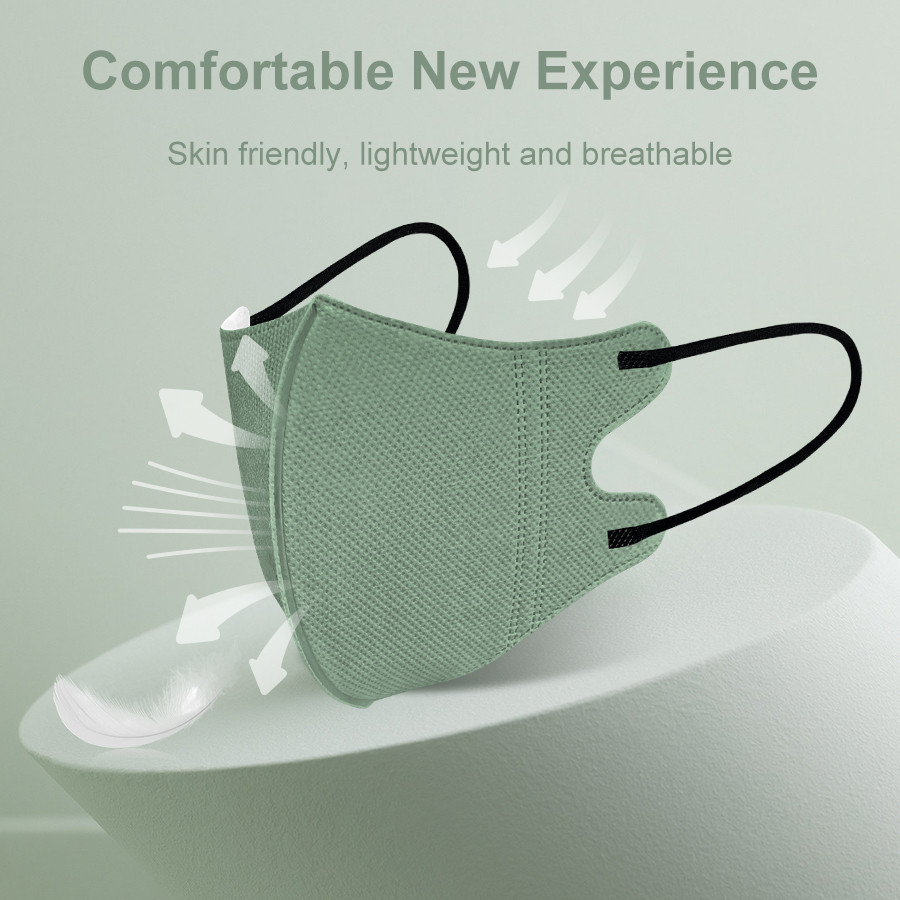 Adult Morandi Mask 4 Layers Ad - Anti Pollution Mask ulasan dan harga