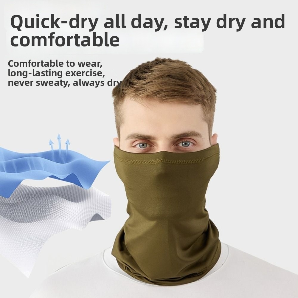 Sport Quick Dry Cycling Face M - Sports Mask Breathable ulasan dan harga