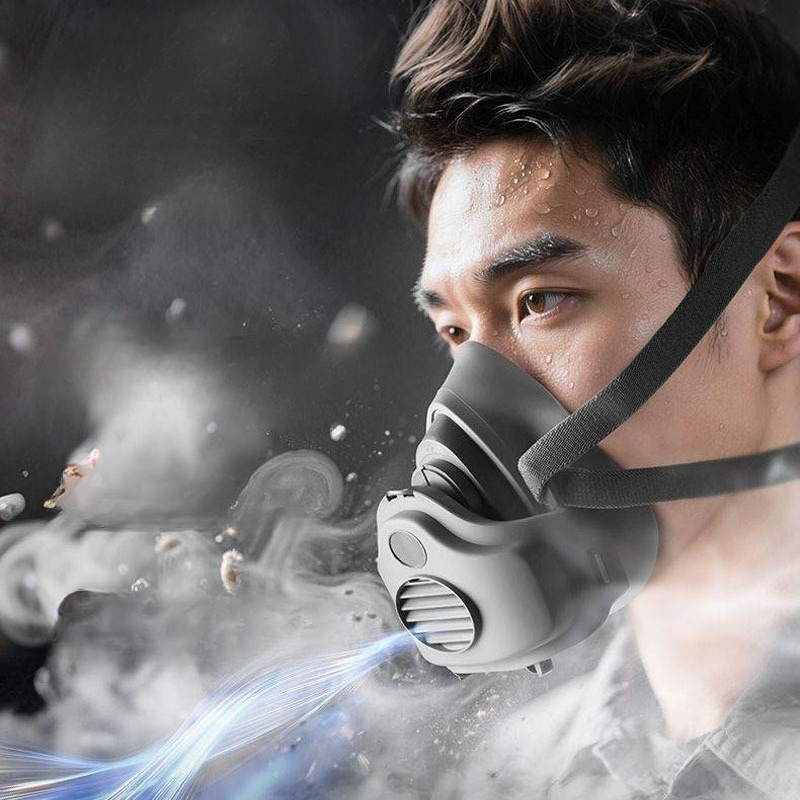 House Clean Work Safety Rubber - Respirator Half Face ulasan dan harga