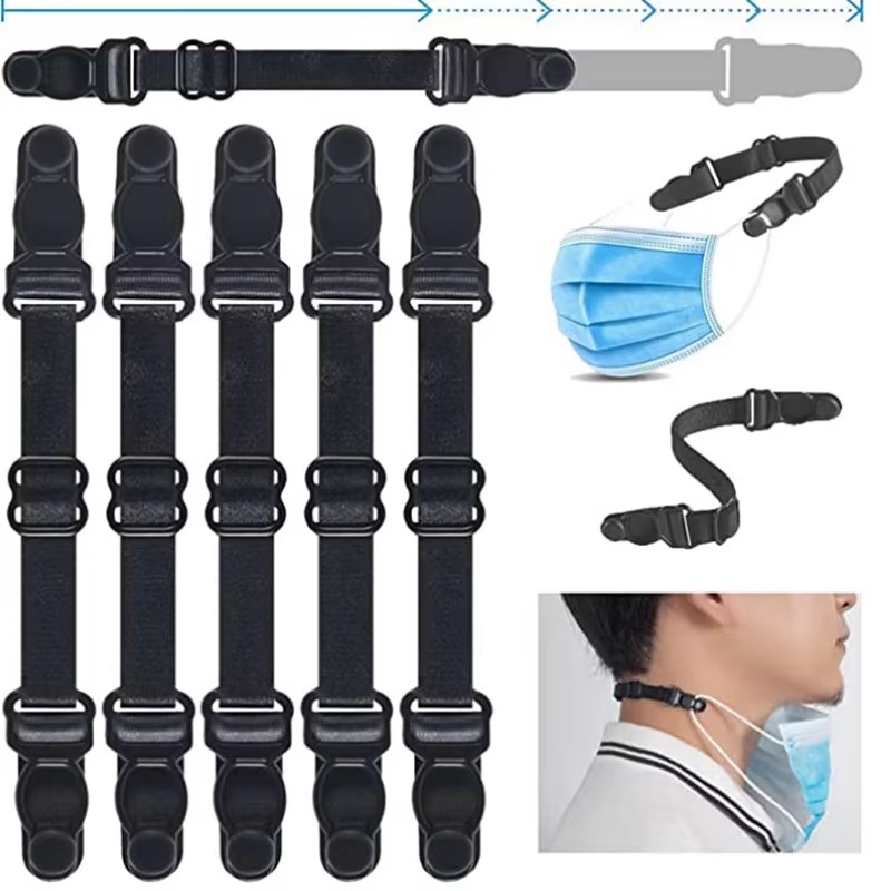 5PC Unisex Adjustable Mask Ext - Mask Lanyard Adjustable ulasan dan harga