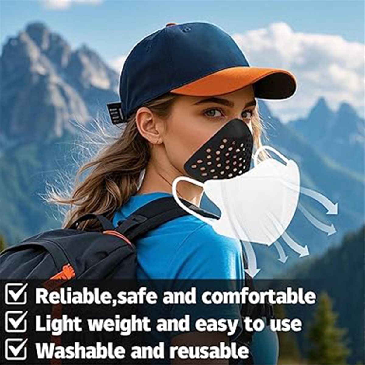useful 4Pcs 3D Silicone Mask I - Silicone Mask Bracket ulasan dan harga