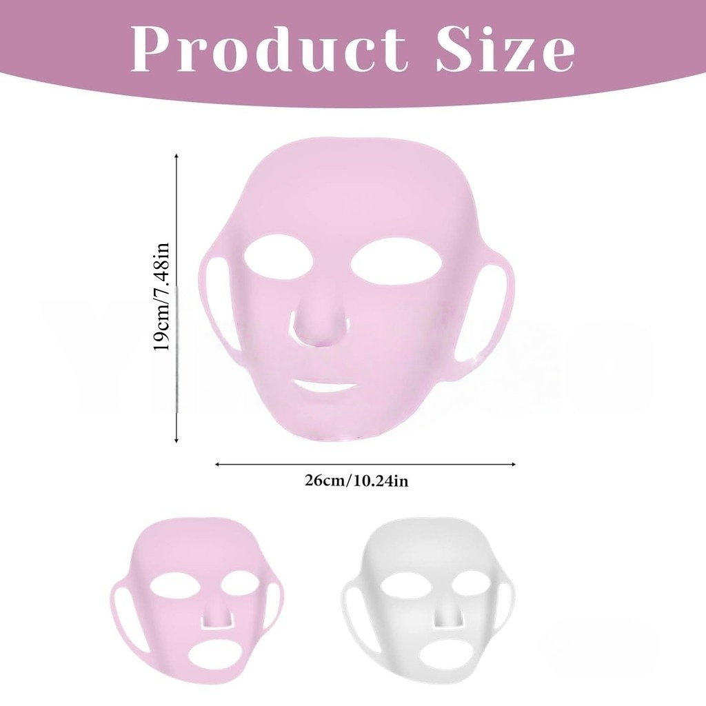 1/2PCS 3D Reusable Wrinkle Smo - Silicone Mask Bracket ulasan dan harga
