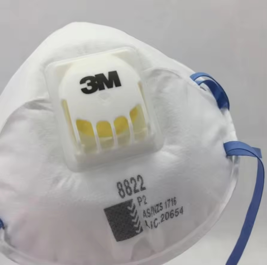 3M 8822 Protective Mask Anti P - Dust Mask Construction ulasan dan harga